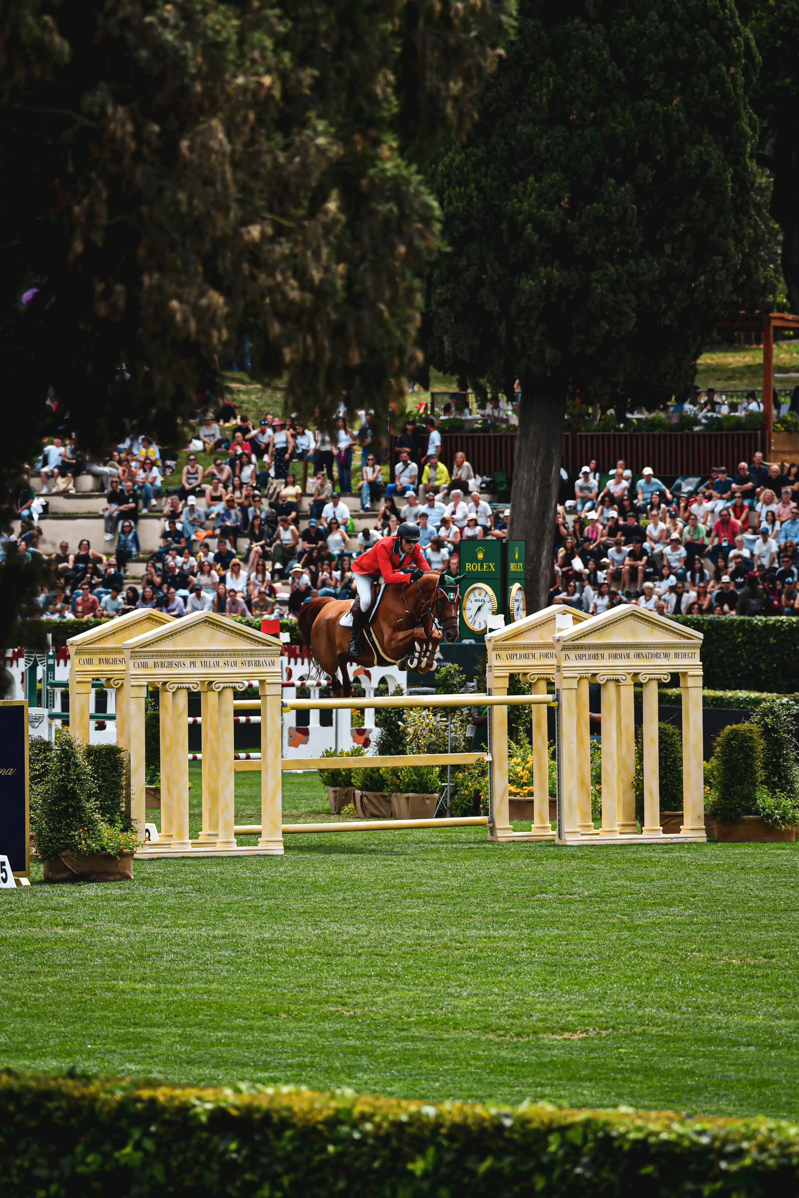 Showjumping Crowd